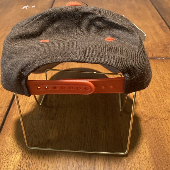 NEW Vintage Cleveland Browns Kids Hat/Cap Snapback Brown Helmet NFL (NEW w/ TAG) - Picture 3 of 7